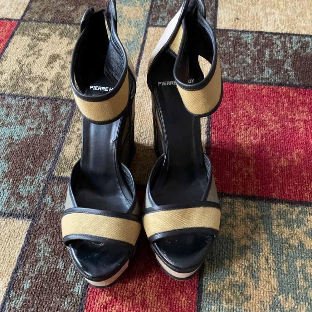 Pierre hardy wedge heels size 8